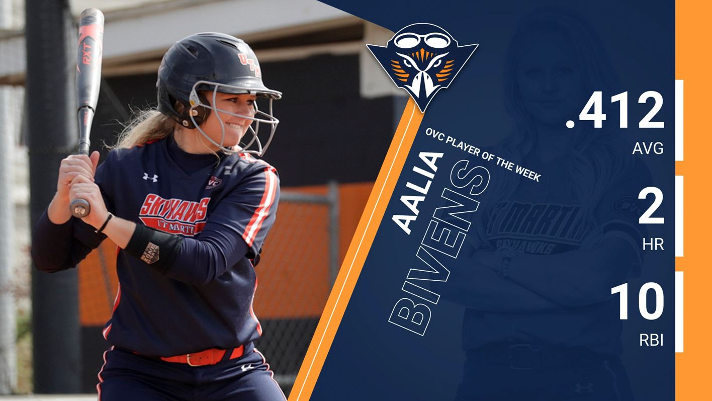 Bivens captures UTM’s first Player of the Week honor since 2017 | The Pacer